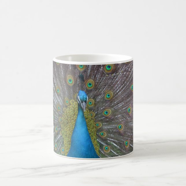 Stunning Peacock Kaffemugg (Center)