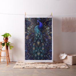 Stunning Peacock Tyg