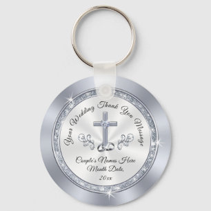 Stunning Personalized Christian Wedding Favors Nyckelring