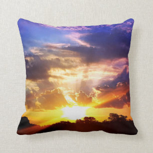 Stunning Picturesque Sunrise Kudde