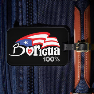 Stunning Puerto Rico Boricua Bagagebricka