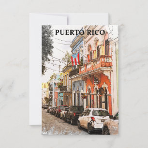 Stunning Puerto Rico Vintage resor Kort