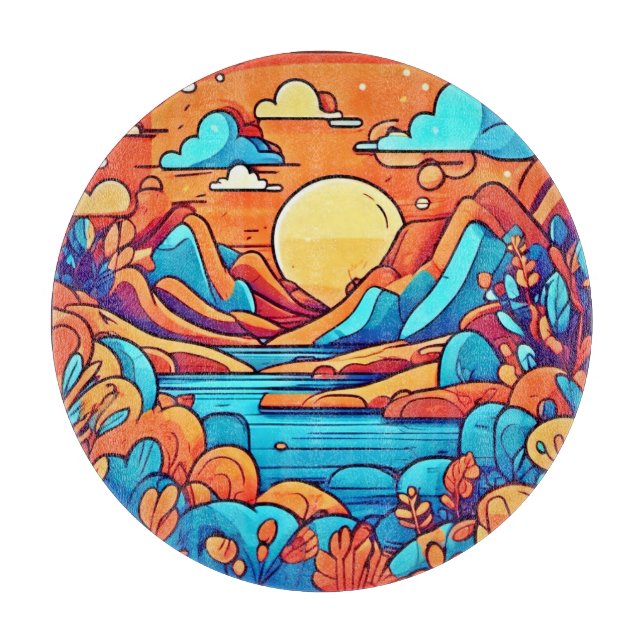 Stunning Rainbow Cartoonish Forest (Framsidan)