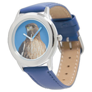 Stunning Red-Tails Hawk Bird of Be i Sol Armbandsur