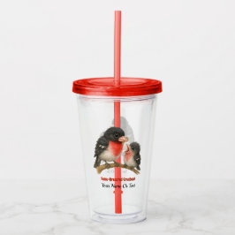 Stunning Ro Brested Grosbeak Take Away Mugg