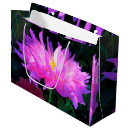 Stunning Rosa och Lila Cactus Dahlia