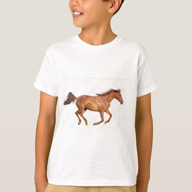 Stunning Running Horse T-Shirt Design (Framsida)