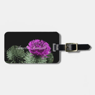 Stunning Scottish Thistle Bagagebricka
