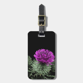 Stunning Scottish Thistle Bagagebricka