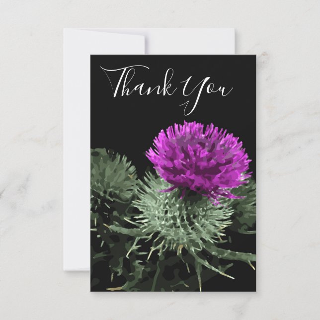 Stunning Scottish Thistle Tack (Framsida)