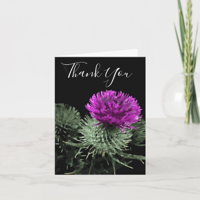 Stunning Scottish Thistle Tack (Framsida)