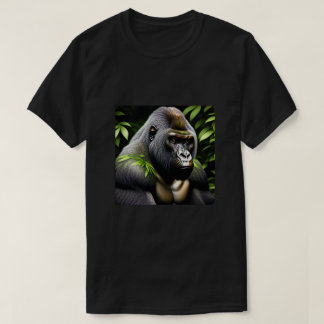 Stunning Silver Back Gorilla - Jungle Kung T Shirt
