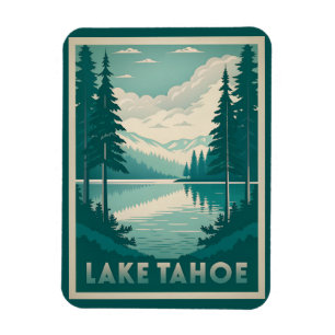 Stunning Sjö Tahoe Magnet