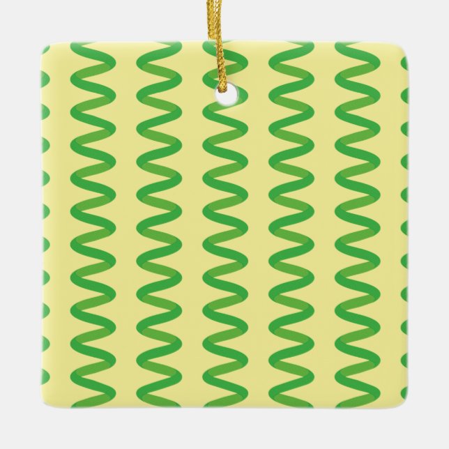 Stunning Spirulina Julgransprydnad Keramik (Framsida)