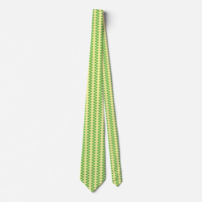 Stunning Spirulina Neck Tie Slips (Framsida)