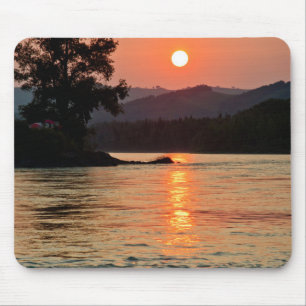 Stunning Sunrise over Katun River Photo Musmatta