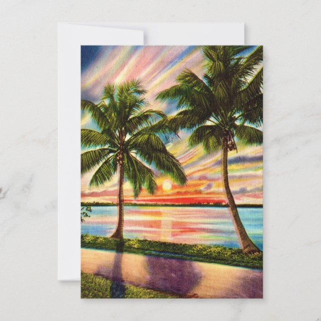 Stunning Sunset Florida Flytta Announcement (Framsida)