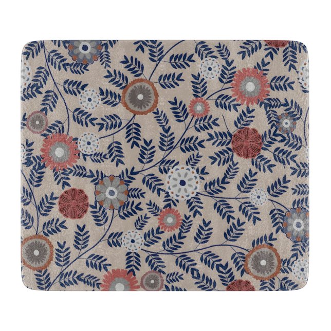 Stunning Teal and Magenta Foliage Pattern  (Framsidan)