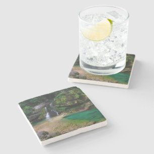 Stunning vattenfall Virje, Slovenien Poster Stenunderlägg