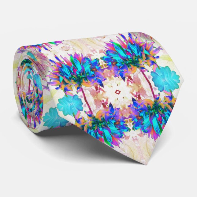 Stunning Watercolor Rainbow Cactus Dahlia Slips (Rullad)