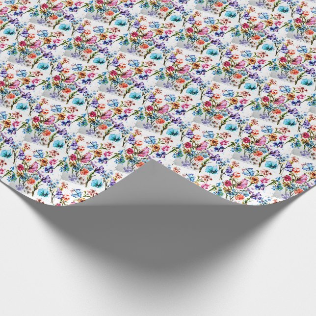 STUNNING WHIMSICAL-BLOMMIGT PRESENTPAPPER (Hörn)