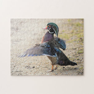 Stunning Wood Anka Flapping Vingar Pussel