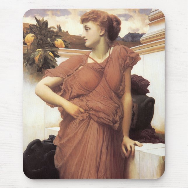 Stunningly BeSnygg kvinna vid Fontän Musmatta (Framsidan)