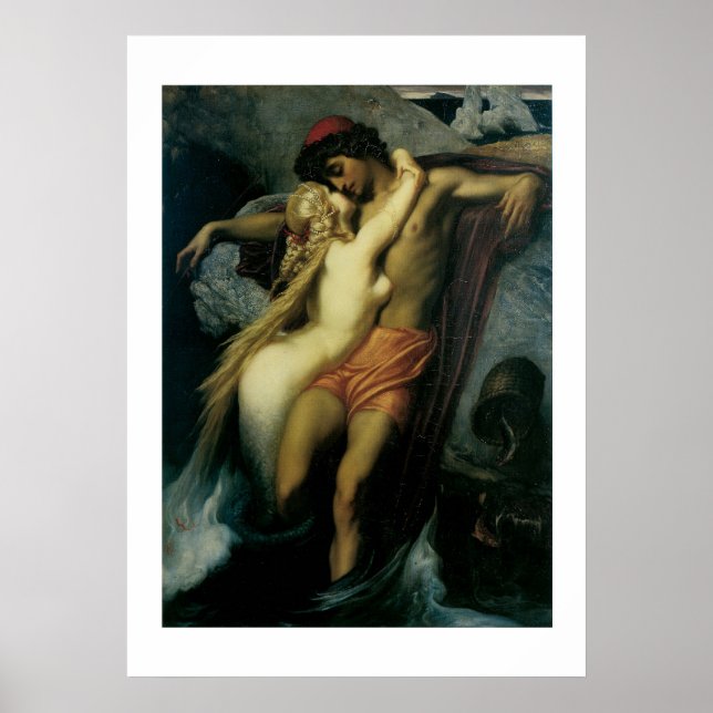 Stunningly Snygg Romantic Victorian Art Print Poster (Framsidan)