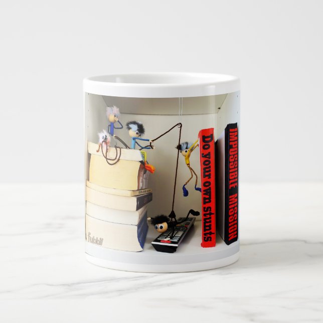 Stunt Fubby's Tom Cruise naspelen. Jumbo Mugg (Framsidan)