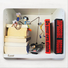 Stunt Fubby's Tom Cruise naspelen. Musmatta