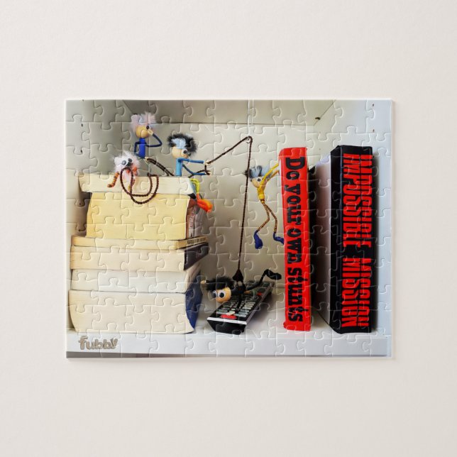 Stunt Fubby's Tom Cruise naspelen. Pussel (Horisontell)