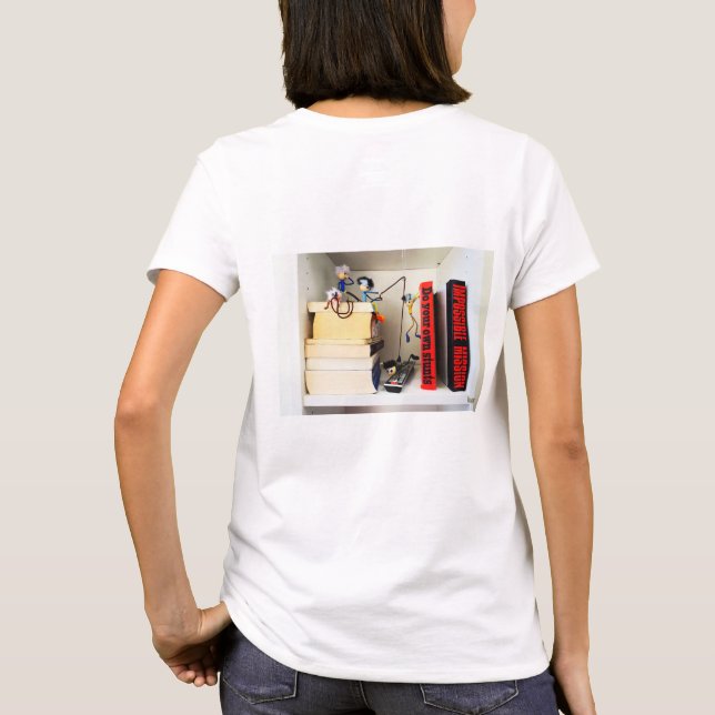 Stunt Fubby's Tom Cruise naspelen. T Shirt (Baksida)