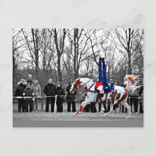 Stunt Riding Vykort