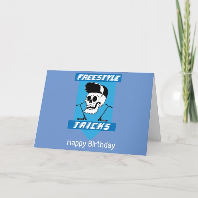 Stunt Scooter Free Rider Tricks Kort (Framsida)