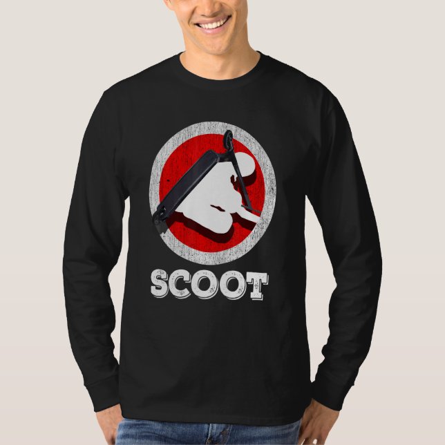 Stunt Scooter Stunt - Kickscooter Design T Shirt (Framsida)