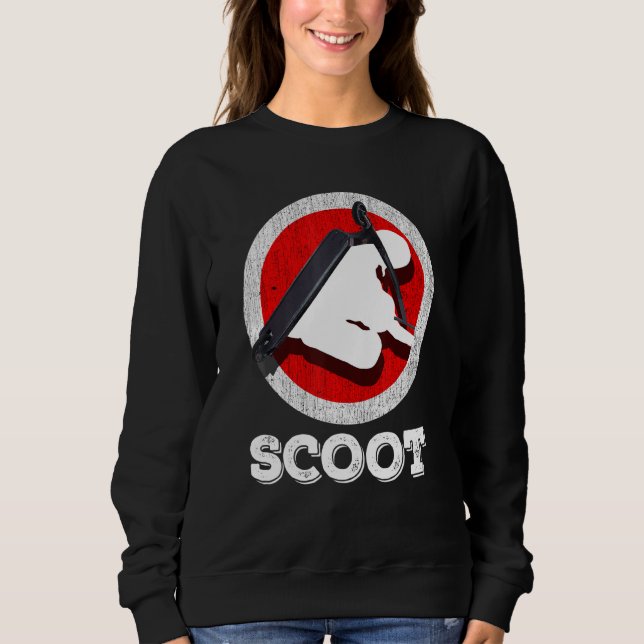 Stunt Scooter Stunt - Kickscooter Design T Shirt (Framsida)