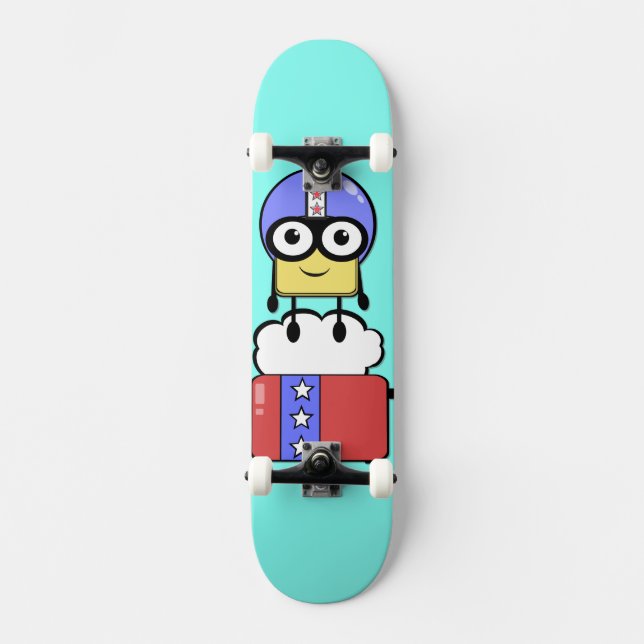 Stunt Toast Skateboard Bräda 19,5 Cm (Framsida)