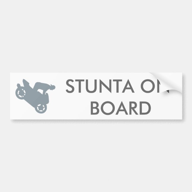 STUNTA OMBORD BILDEKAL (Framsidan)