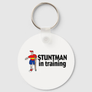 Stuntman i utbildning 2 nyckelring