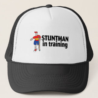 Stuntman i utbildning 2 truckerkeps