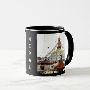 Stupa Boudhanath, Katmandu - Nepal (Buddha) Mugg