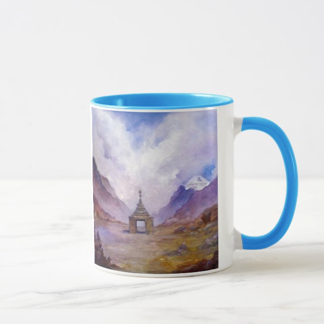 Stupa Mt Kailash Tibet Mugg (Höger)