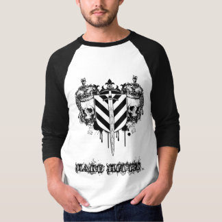 Stupad 3/4 Raglan Jersey för hård Hitter Tröja