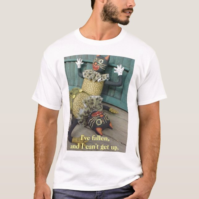 Stupade Lukes kan inte utstyrseln, har jag stupat T-shirt (Framsida)