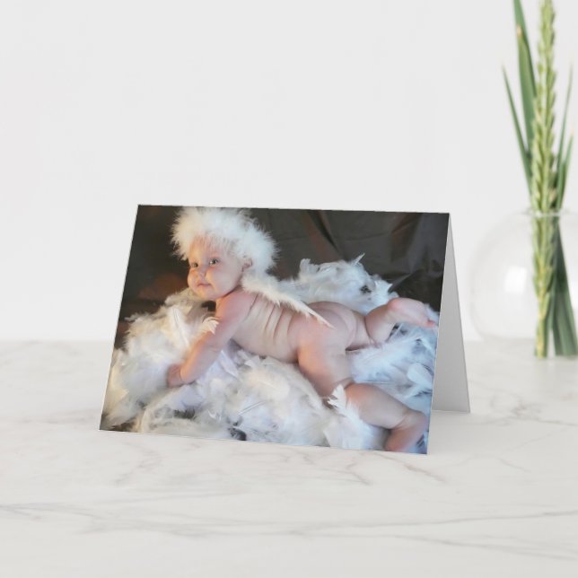 Stupat från himmel helgkort (Framsida)