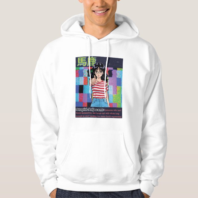 Stupid Adjacent Hoodie (Framsida)