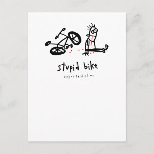 Stupid Bike Vykort