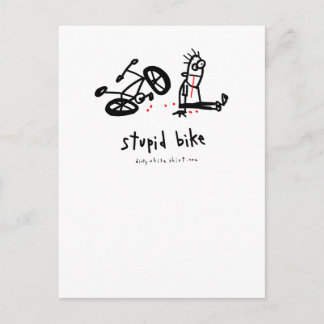Stupid Bike Vykort