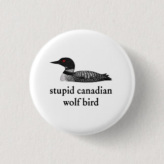 Stupid Canadian Wolf Bird Hockey Romance for Hocke Knapp