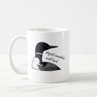 Stupid Canadian Wolf Bird Kaffemugg